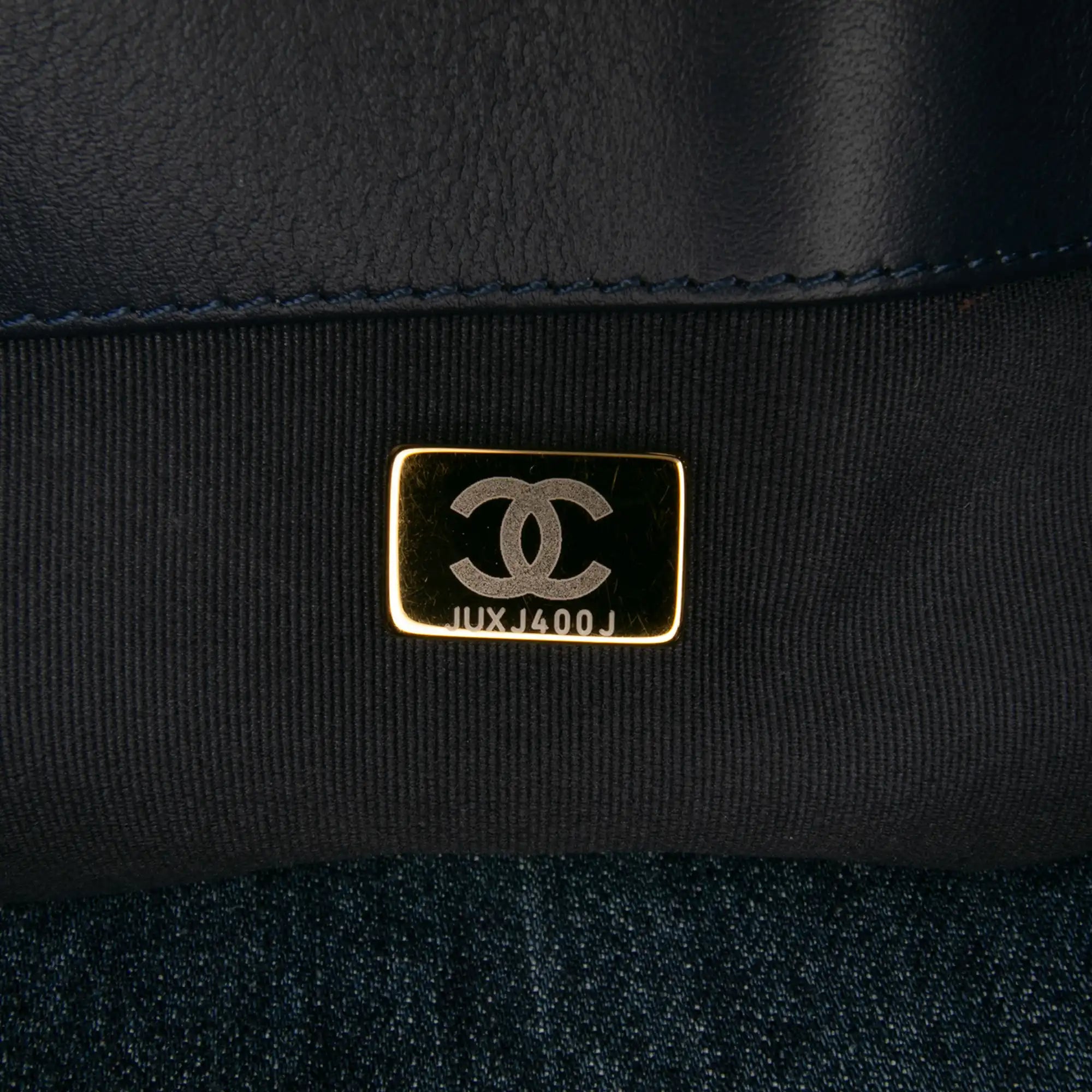 Chanel 19 Flap Large Blue Denim