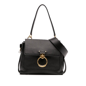 Chloé Tess Day Small Black Leather
