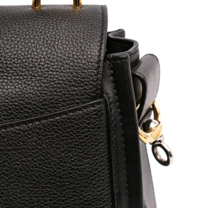 Chloé Tess Day Small Black Leather