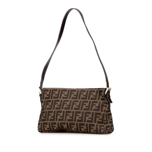 Fendi Shoulder Bag Zucca Canvas