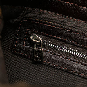 Fendi Shoulder Bag Zucca Canvas