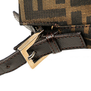 Fendi Shoulder Bag Zucca Canvas