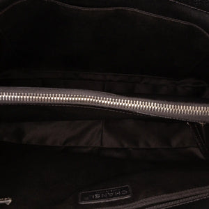 Chanel GST Black Caviar Silver