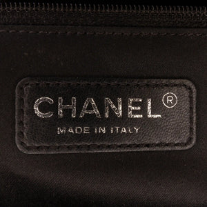 Chanel GST Black Caviar Silver