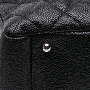 Chanel GST Black Caviar Silver