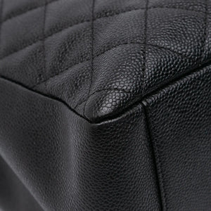 Chanel GST Black Caviar Gold