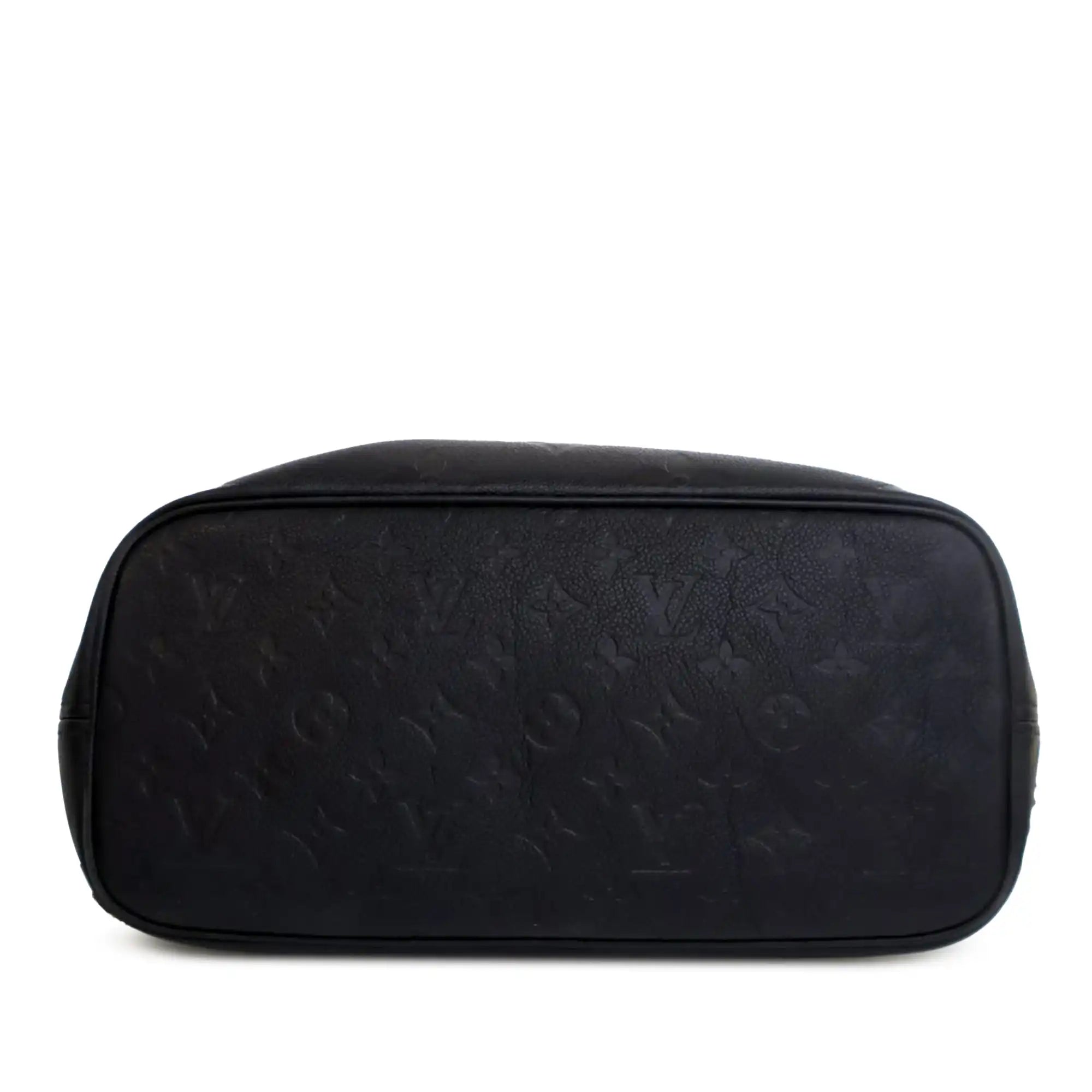 Louis Vuitton Neverfull MM Black Giant Monogram Empreinte