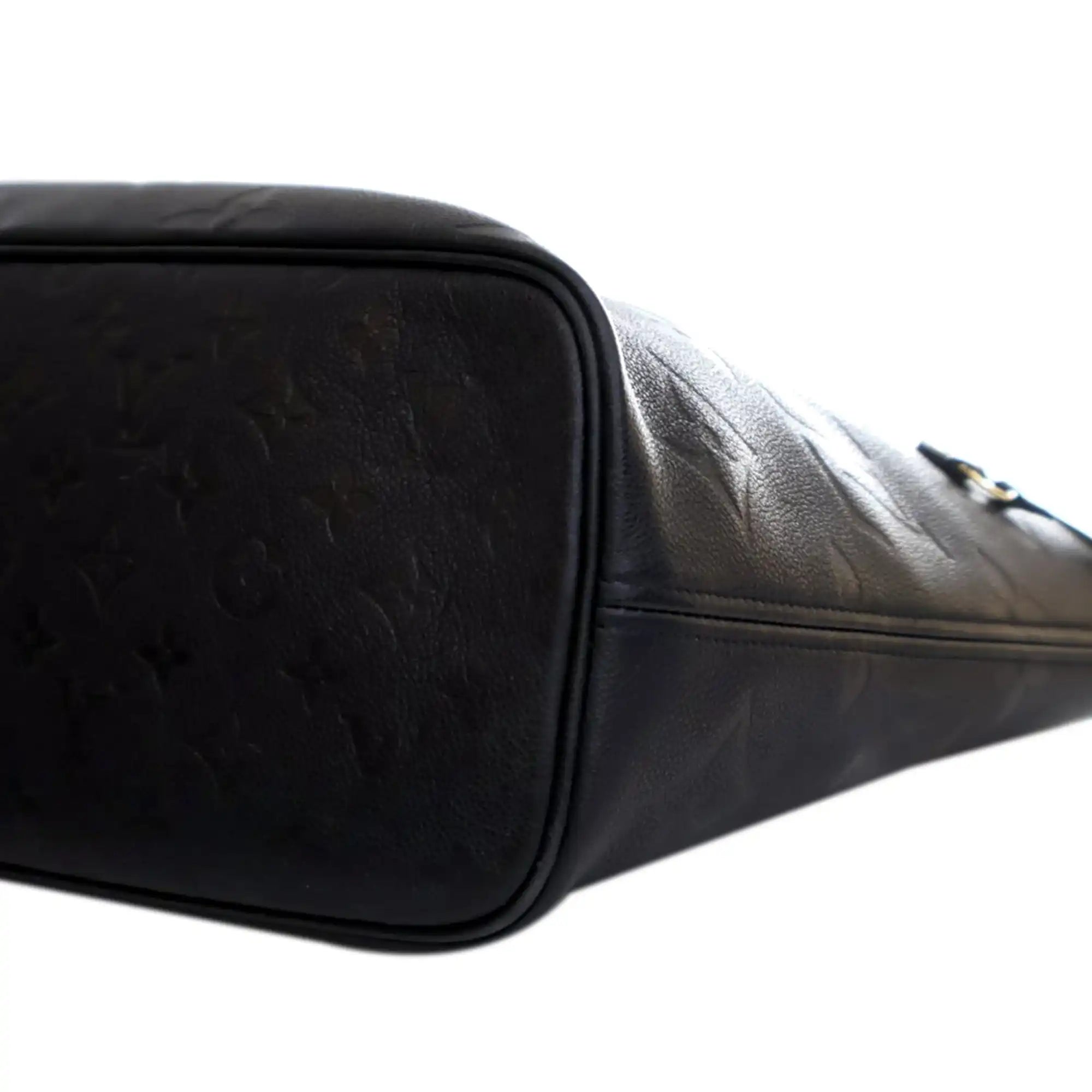 Louis Vuitton Neverfull MM Black Giant Monogram Empreinte