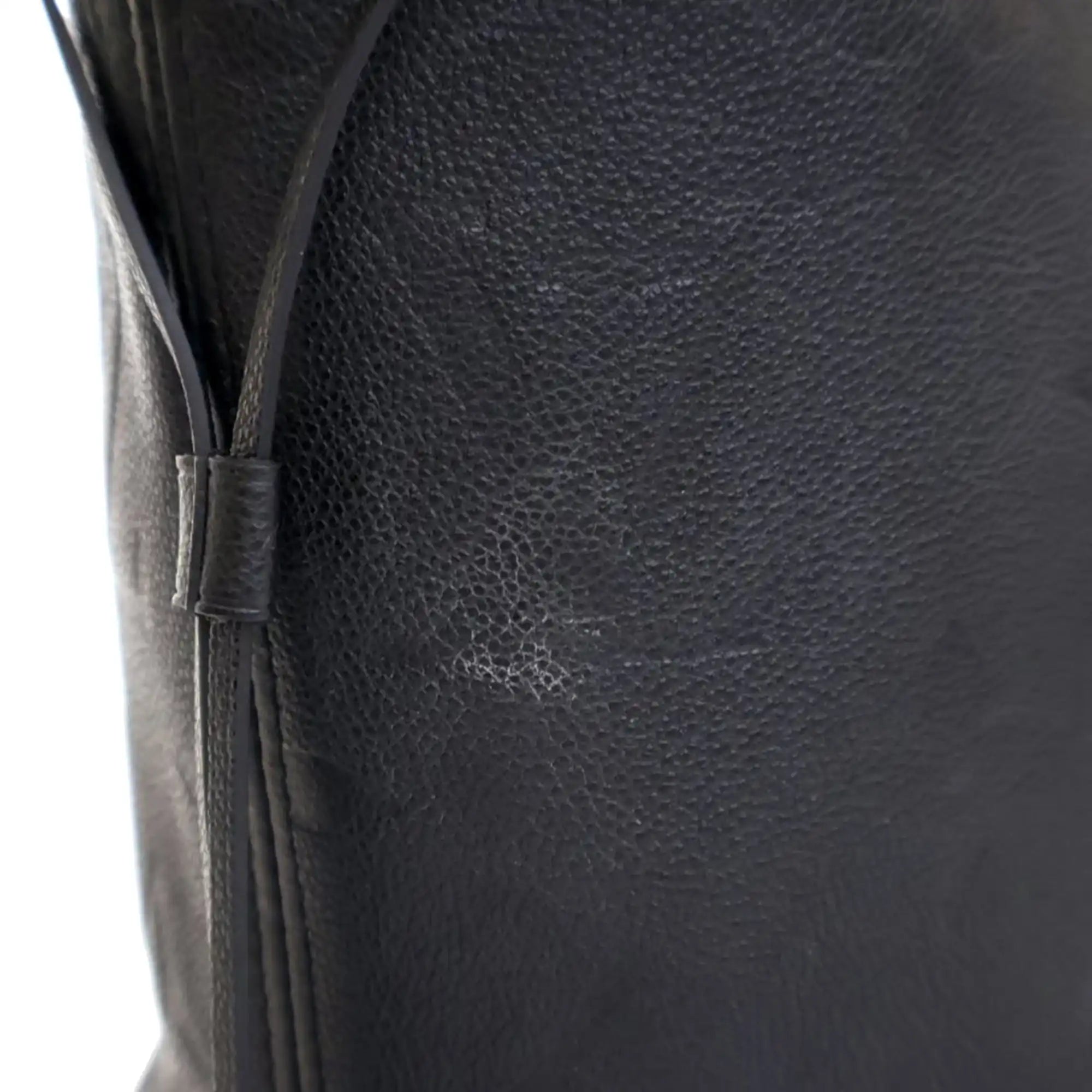 Louis Vuitton Neverfull MM Black Giant Monogram Empreinte