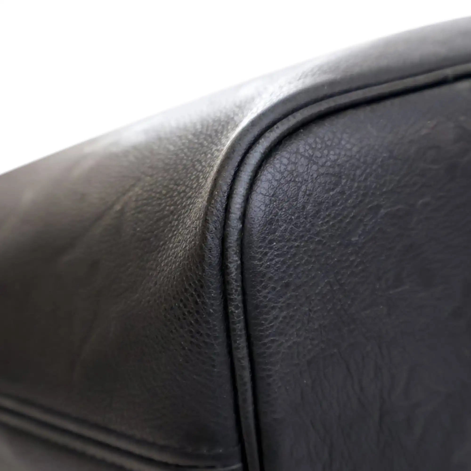 Louis Vuitton Neverfull MM Black Giant Monogram Empreinte