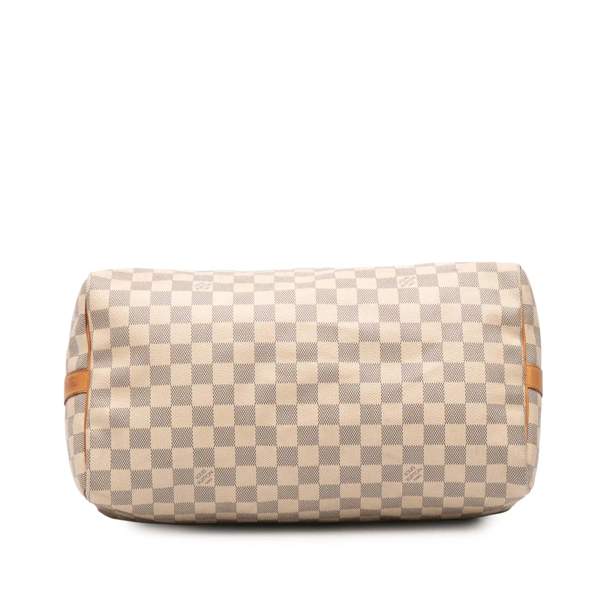 Louis Vuitton Speedy 35 Bandouliere Damier Azur Canvas