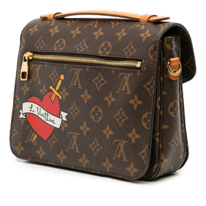 Louis Vuitton Métis Pochette MM Monogram Patches Canvas