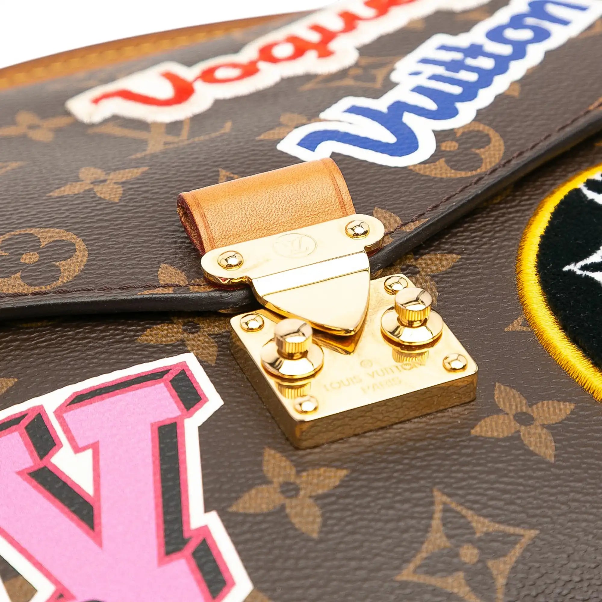 Louis Vuitton Métis Pochette MM Monogram Patches Canvas