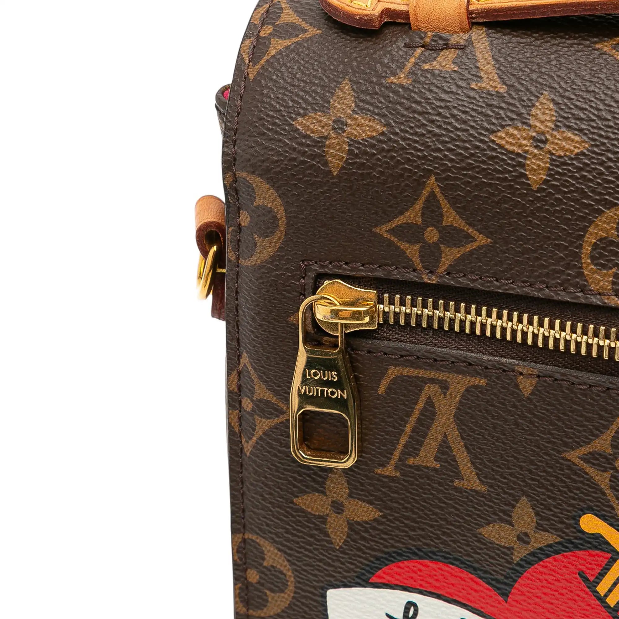 Louis Vuitton Métis Pochette MM Monogram Patches Canvas