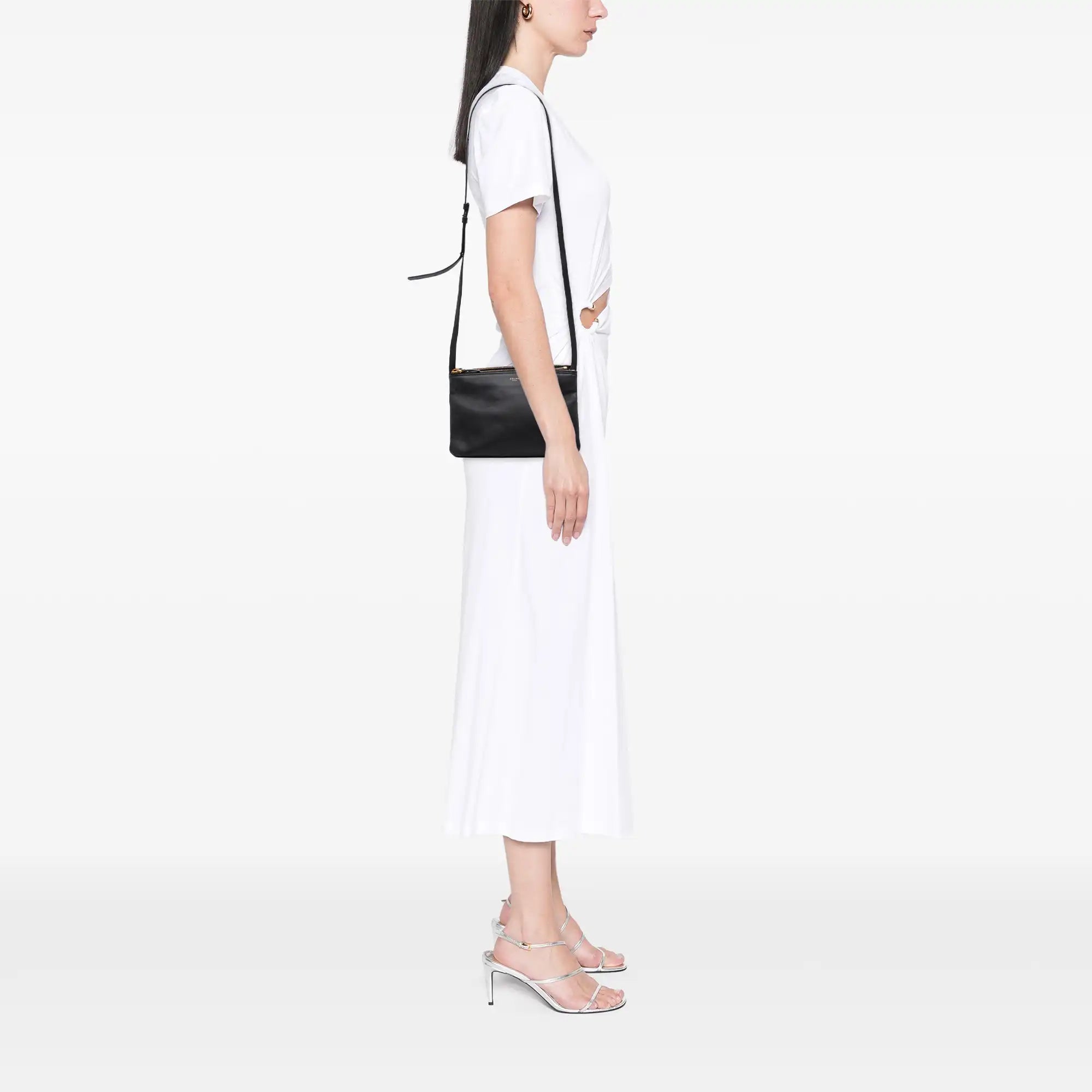 Celine Trio Small Black Lambskin