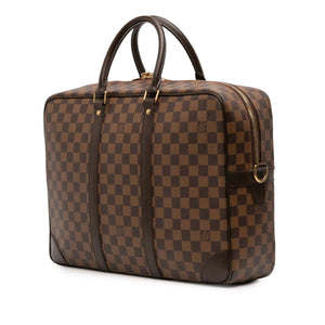 Louis Vuitton Porte Documents Voyage GM Damier Ebene Canvas