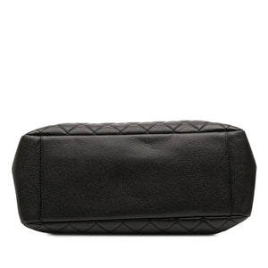 Chanel GST Black Caviar Silver