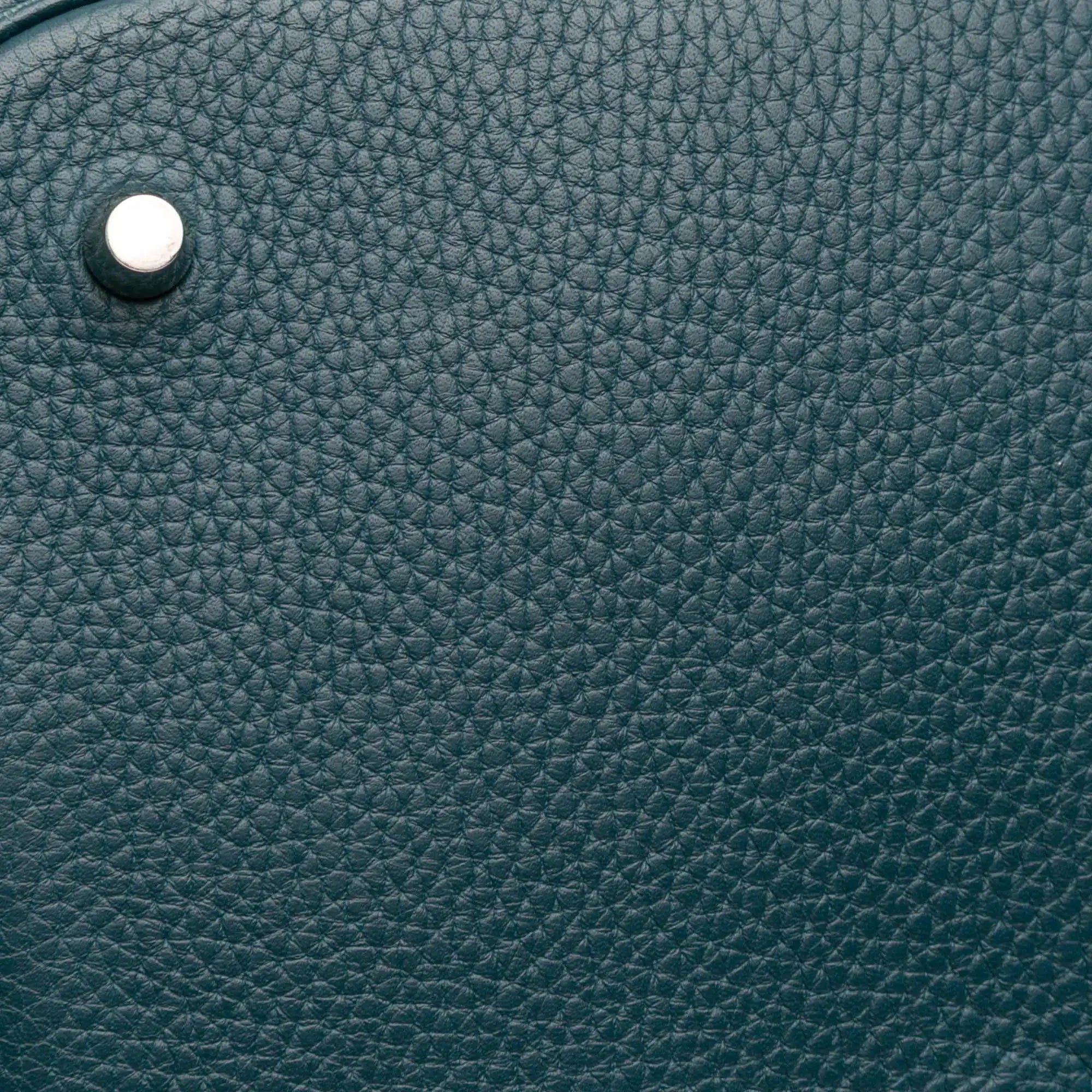 Hermès Picotin Lock 26 Blue Clemence Palladium
