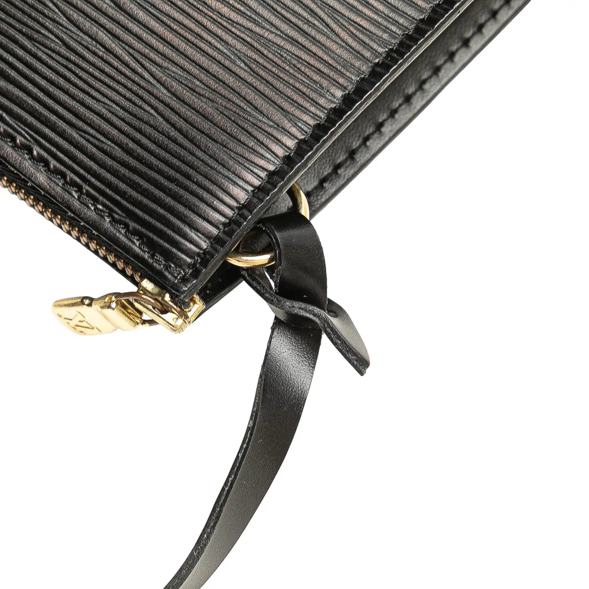 Louis Vuitton Pochette Accessoires Black Epi
