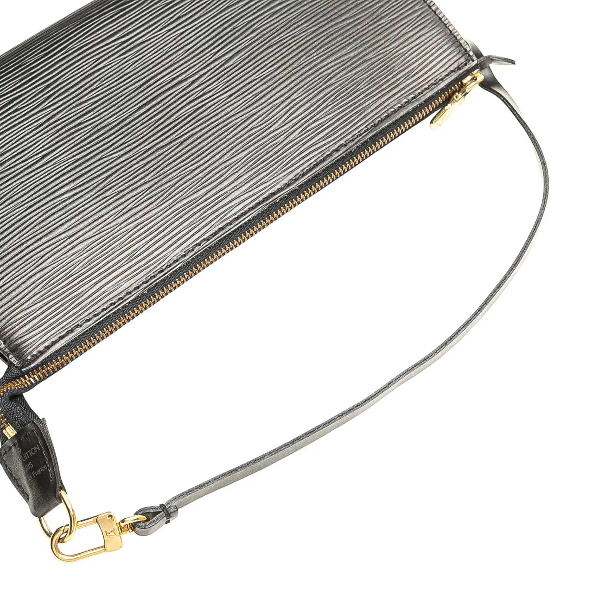 Louis Vuitton Pochette Accessoires Black Epi