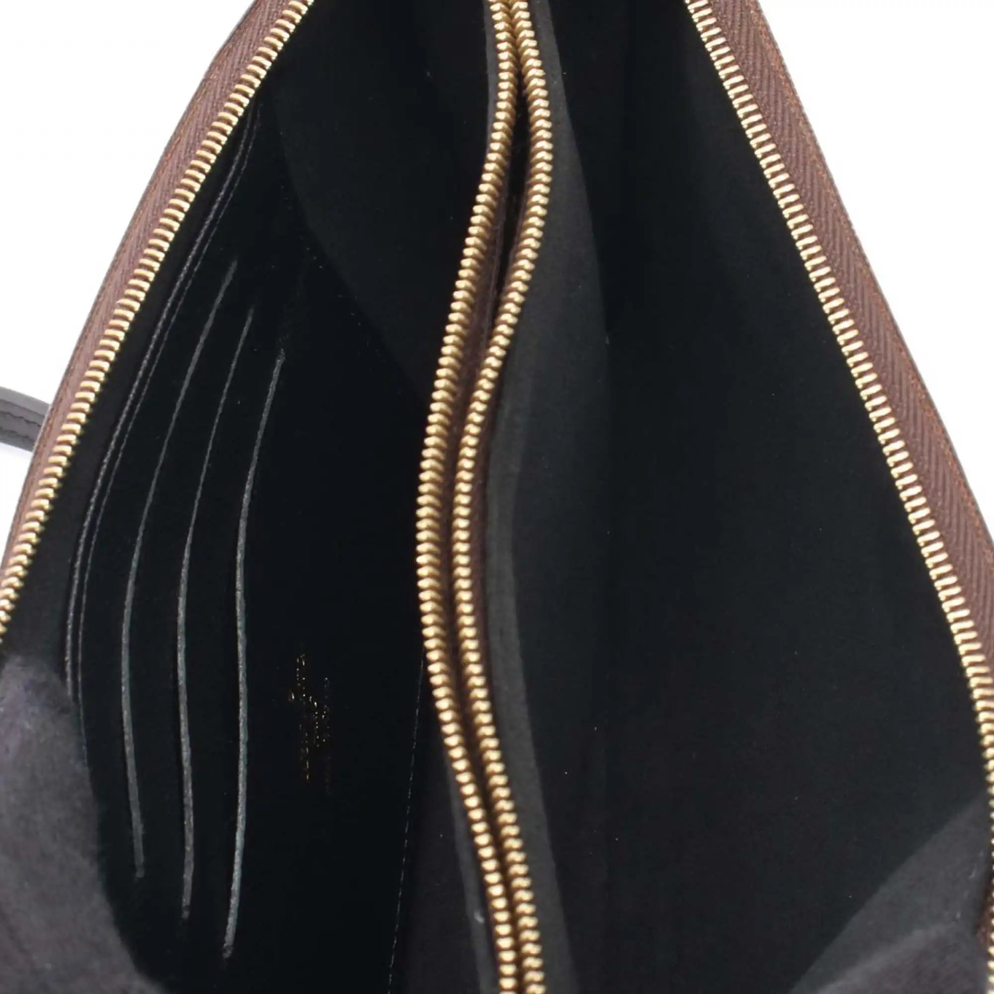 Louis Vuitton Double Zip Pochette Giant Monogram Canvas
