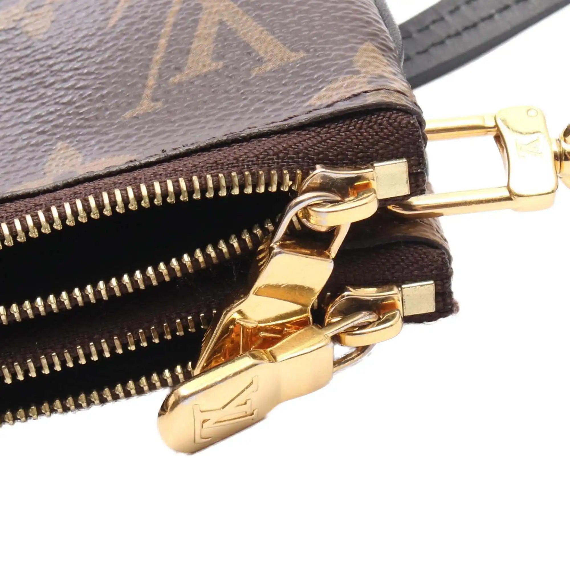 Louis Vuitton Double Zip Pochette Giant Monogram Canvas