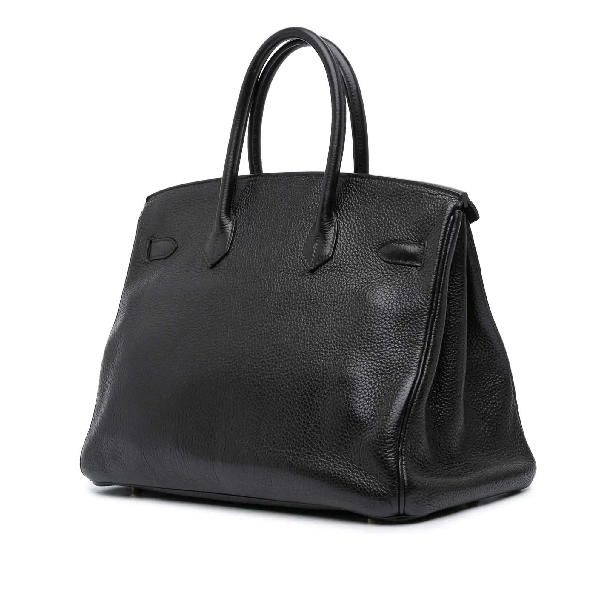 Hermès Birkin Retorune 35 Black Togo Gold