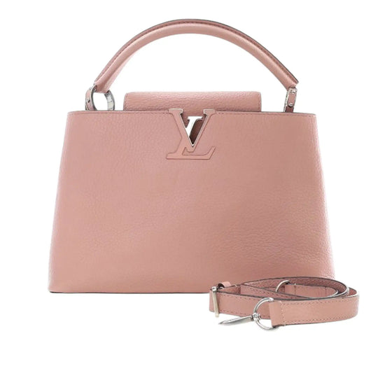 Louis Vuitton Capucines PM Taurillon Rose