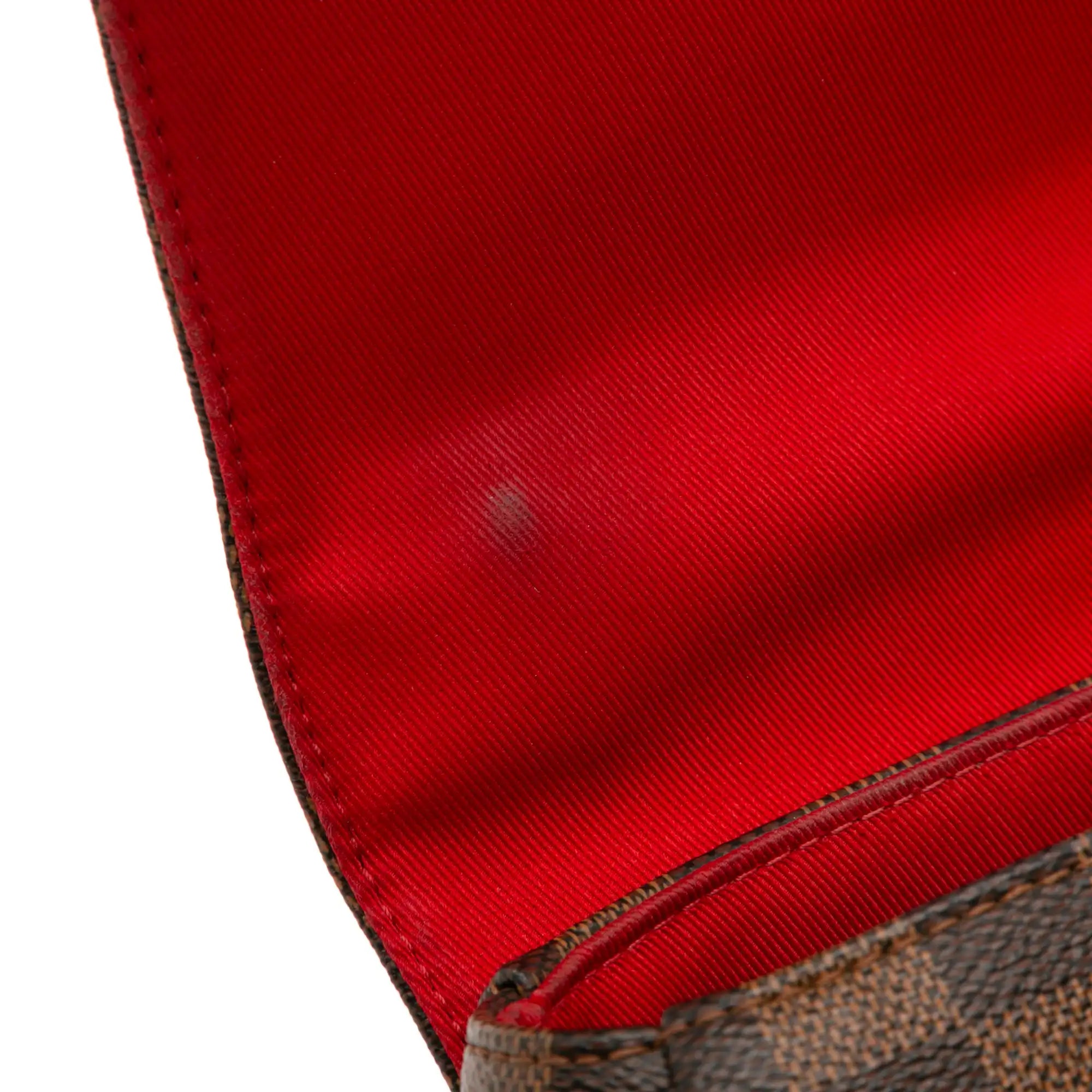 Louis Vuitton Croisette Damier Ebene Canvas