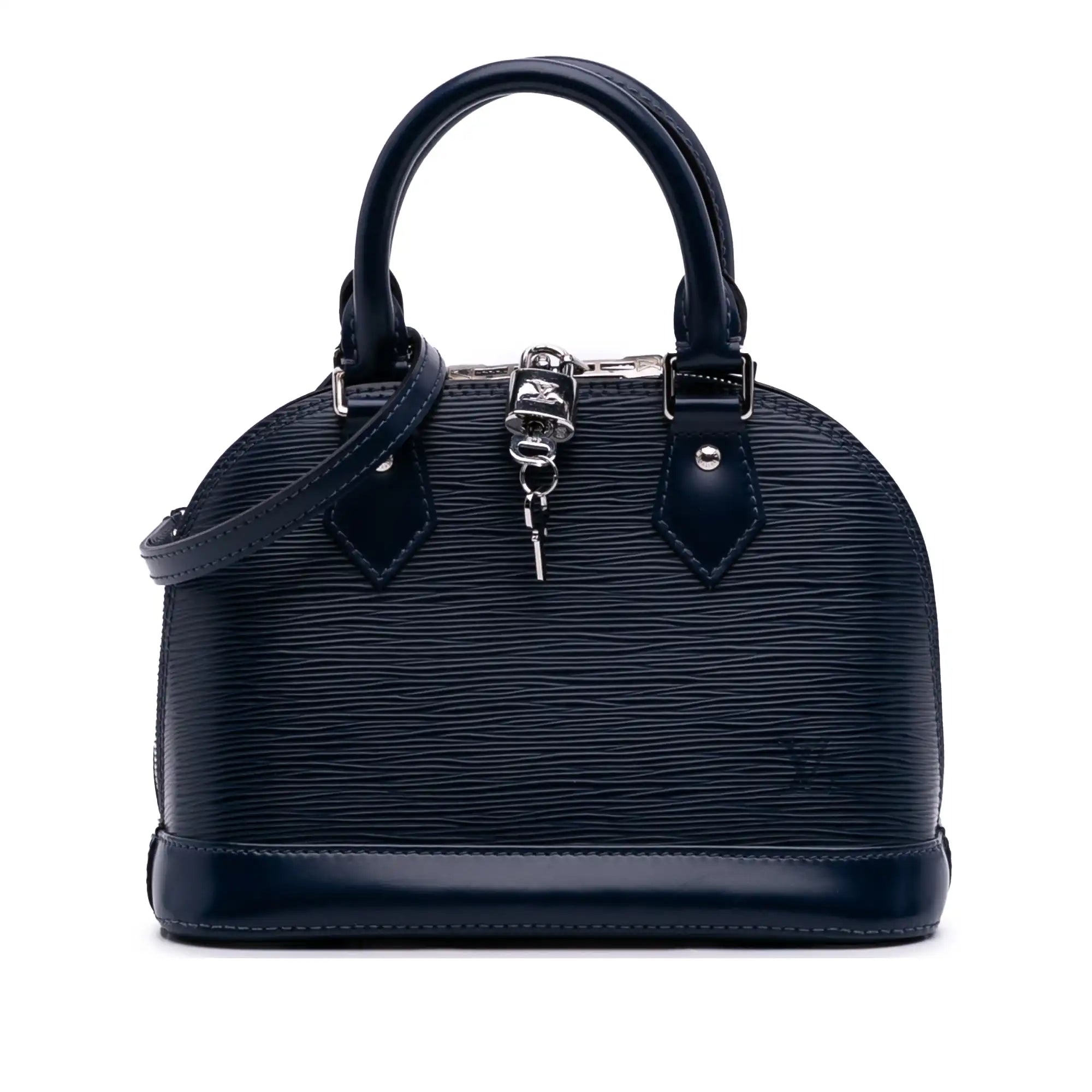 Louis Vuitton Alma BB Blue Epi