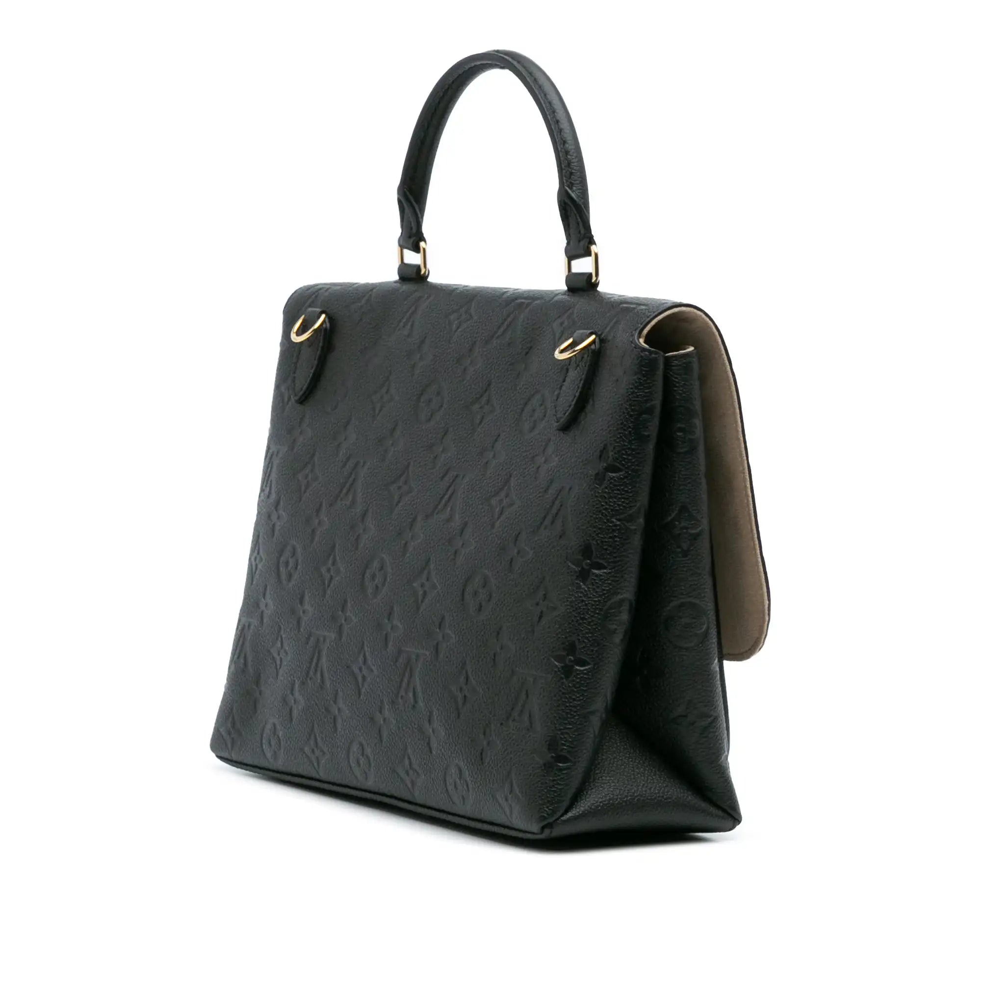 Louis Vuitton Marignan Black monogramme vide