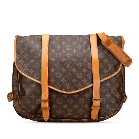 Louis Vuitton Saumur 43 Toile monogramme