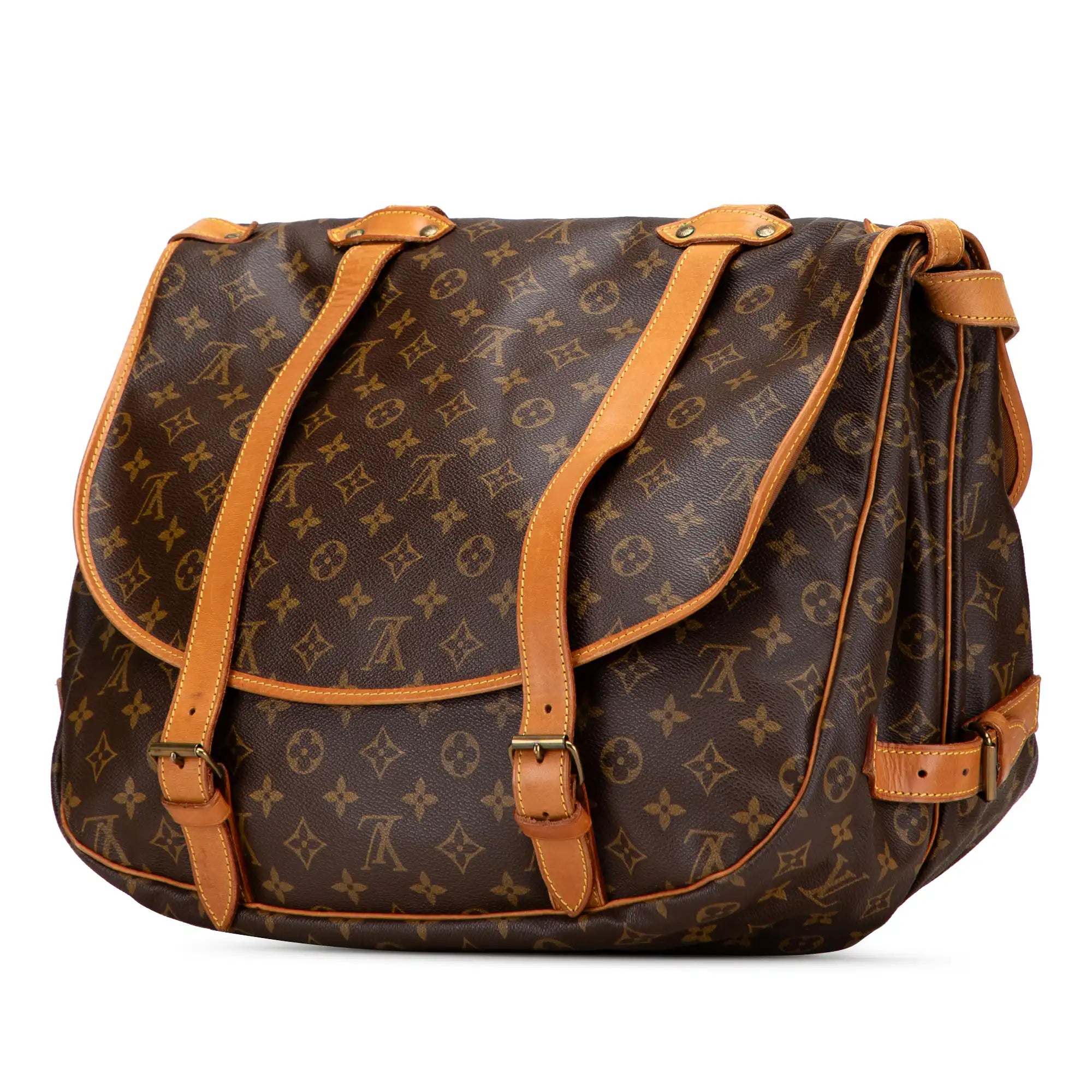 Louis Vuitton Saumur 43 Toile monogramme