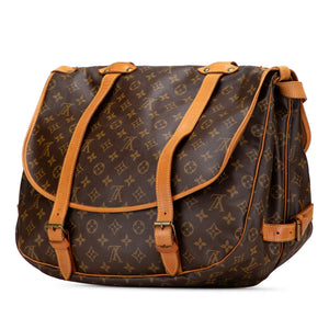Louis Vuitton Saumur 43 Toile monogramme