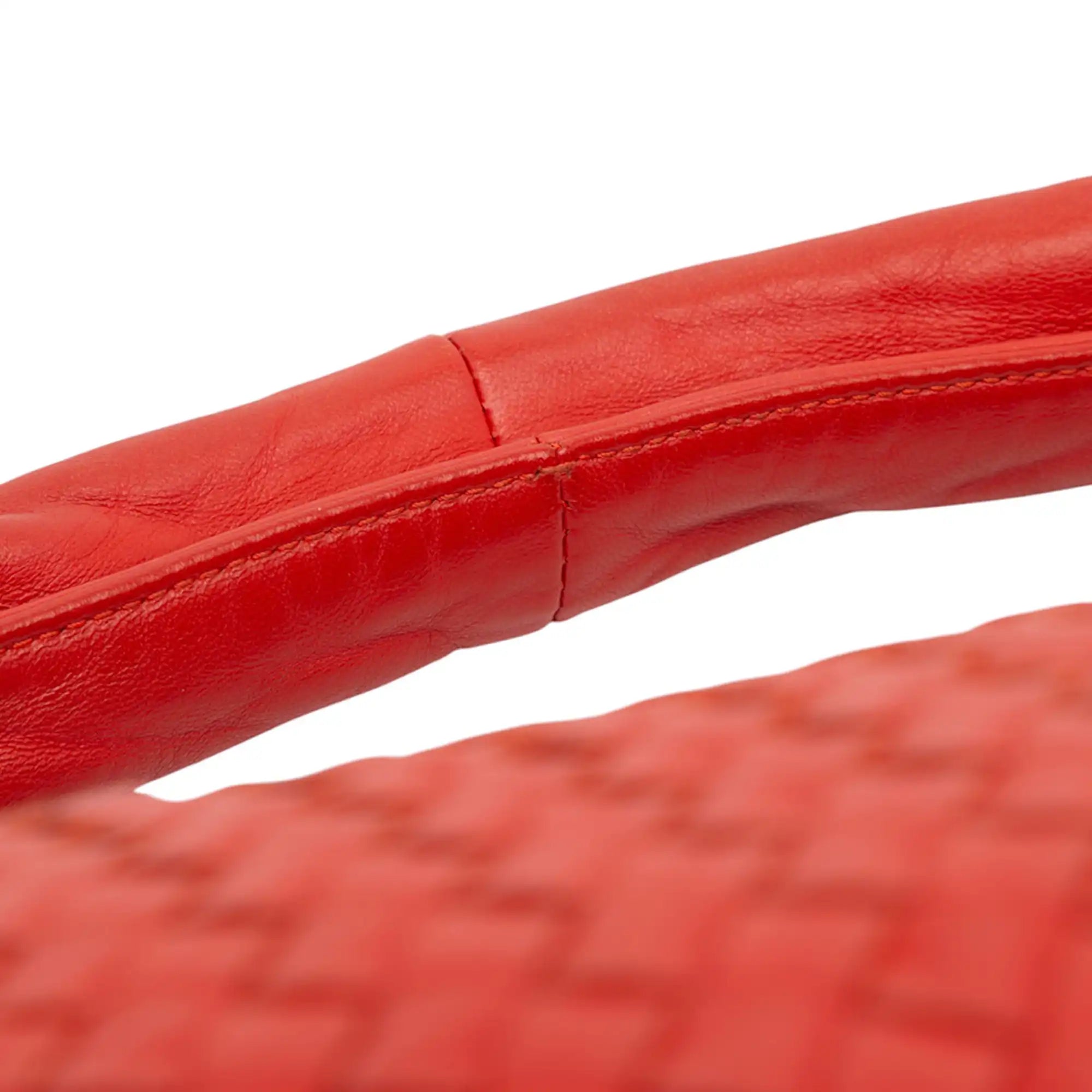 Bottega Veneta Belly Hobo Bag Large Orange Intrecciato