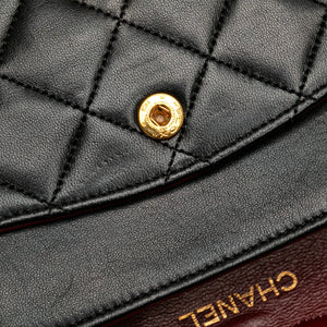 Chanel Classic Double Flap Medium Black Lambskin Gold