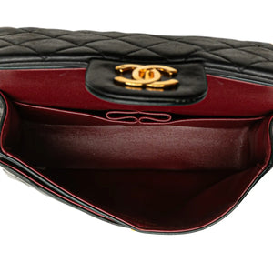 Chanel Classic Double Flap Small Black Lambskin Gold