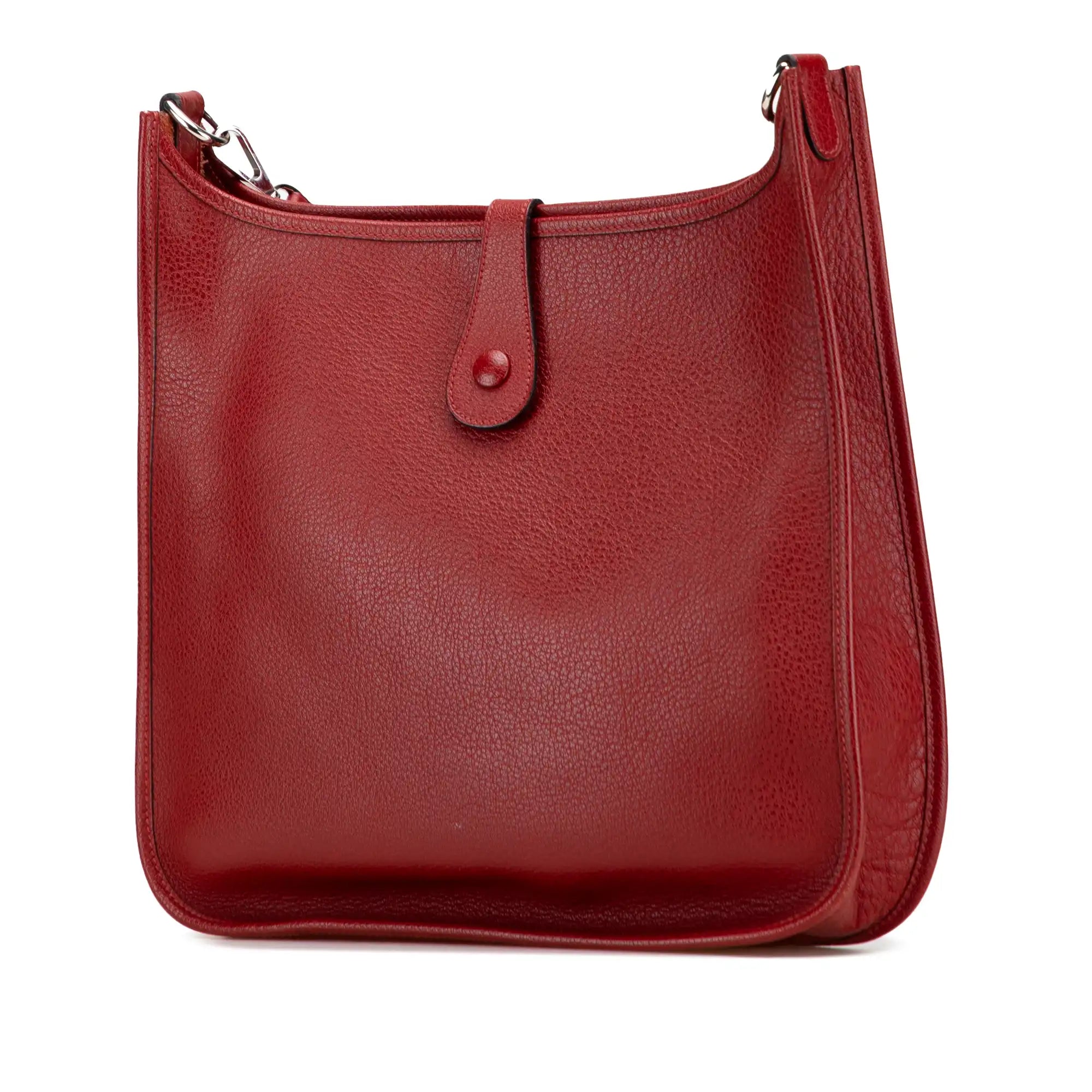 Hermès Evelyne GM 1 Red Fjord