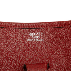 Hermès Evelyne GM 1 Red Fjord