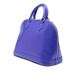 Louis Vuitton Alma PM Blue Epi
