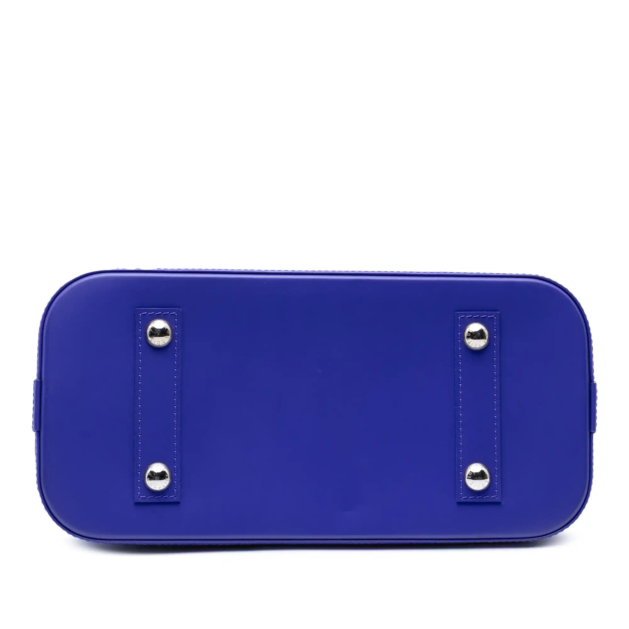 Louis Vuitton Alma PM Blue Epi