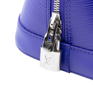 Louis Vuitton Alma PM Blue Epi