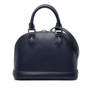 Louis Vuitton Alma BB Blue Epi