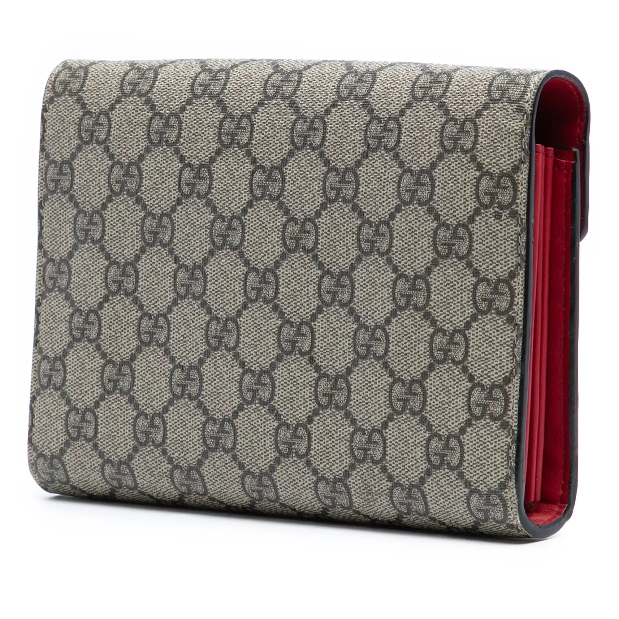 Gucci Dionysus Chain Wallet GG Supreme Canvas