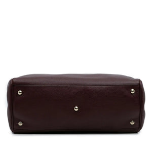 Gucci Bamboo Shopper Medium Burgundy
