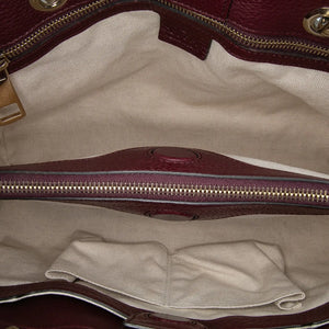 Gucci Bamboo Shopper Medium Burgundy