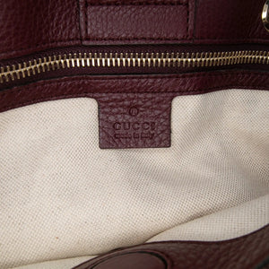 Gucci Bamboo Shopper Medium Burgundy