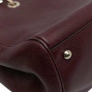 Gucci Bamboo Shopper Medium Burgundy