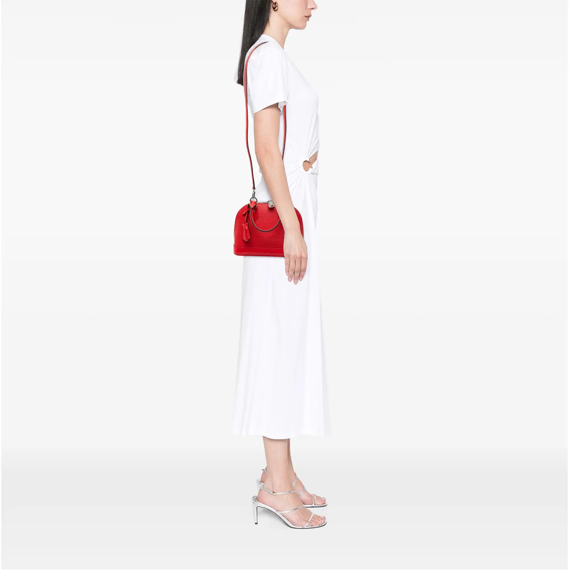 Louis Vuitton Alma BB Red Epi