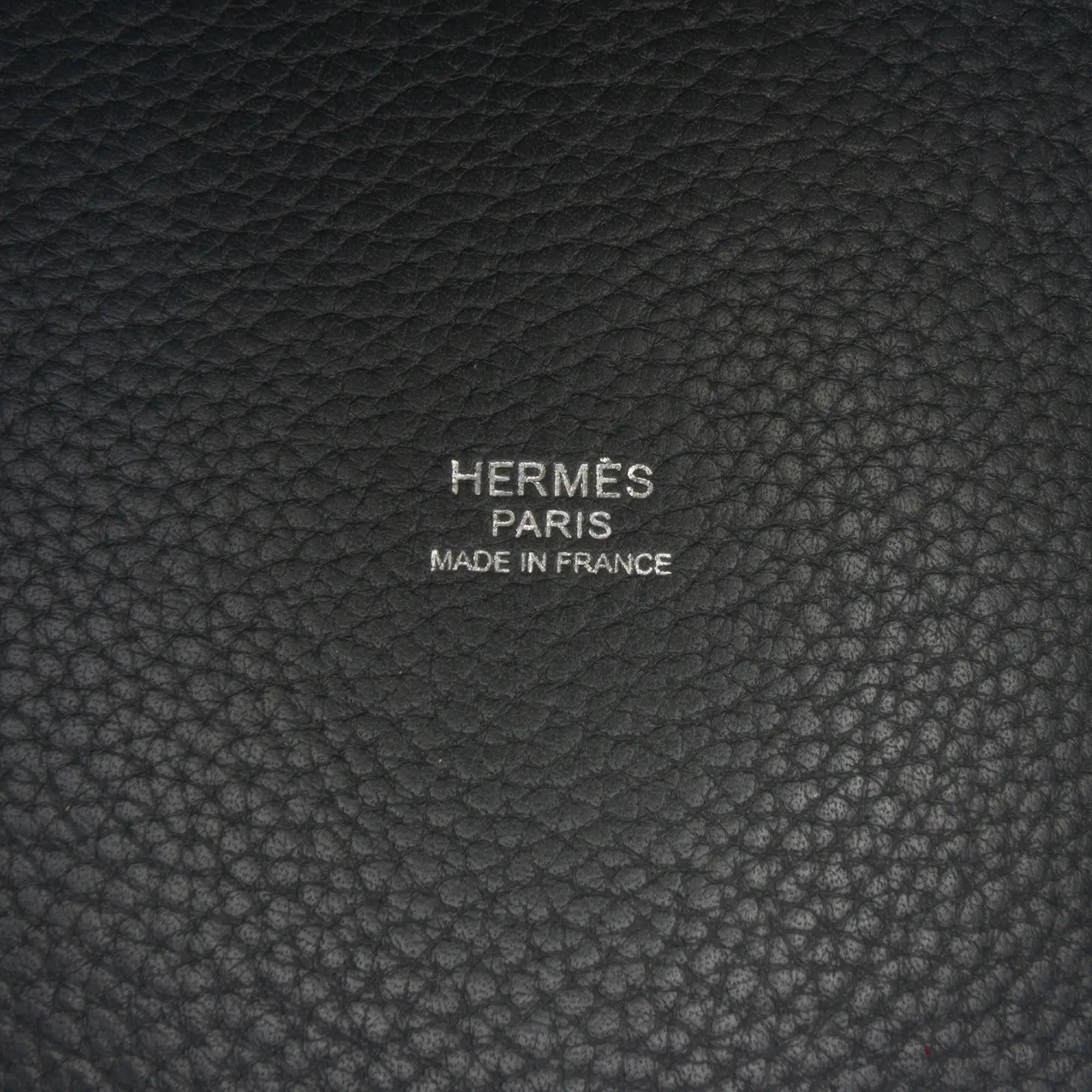 Hermès Picotin Lock 22 Grey Clemence Silver